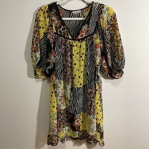 Montan | Patchwork Smock | M